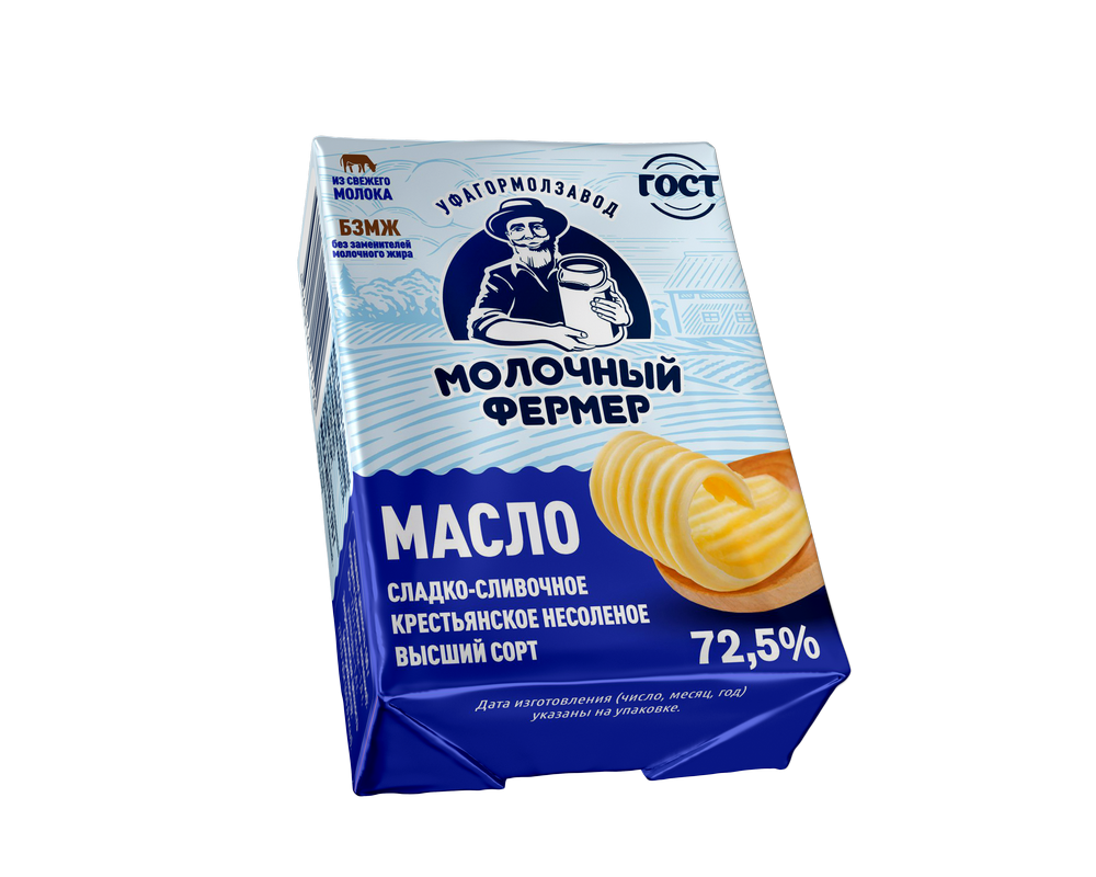 Масло сливочное крестьянское «Молочный фермер»