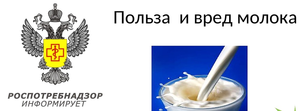 Роспотребнадзор: польза и вред молока