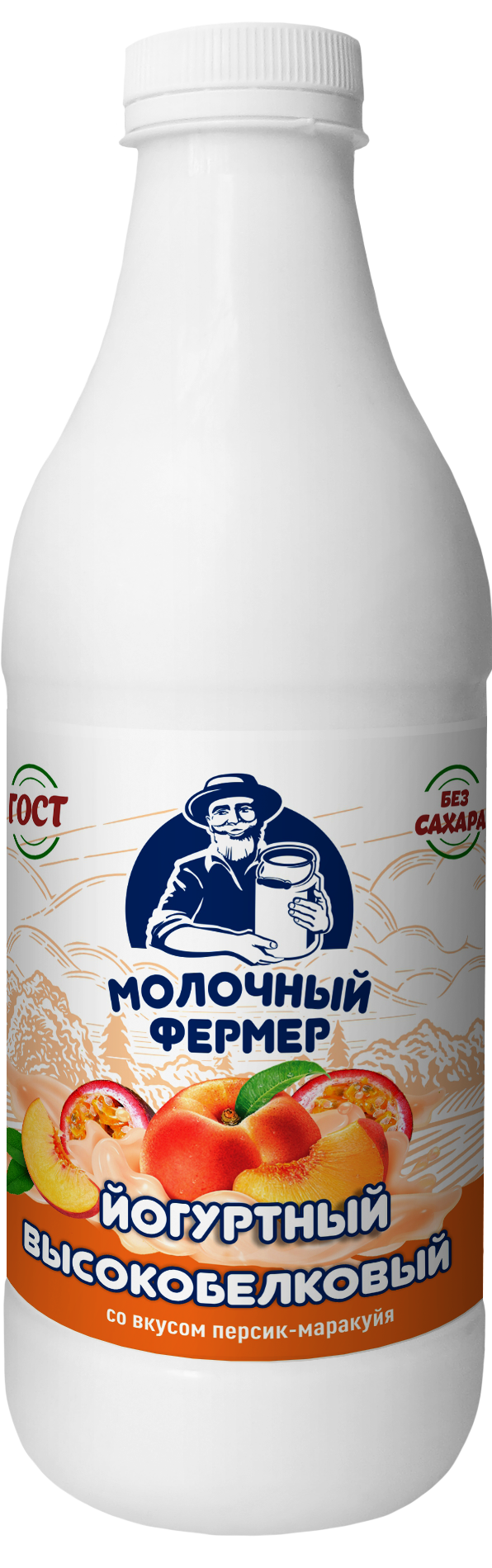 Напиток йогуртный МФ "Персик-маракуйя" 900г ПЭТ